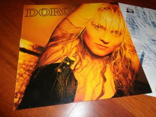 Doro ‎– Doro.  Org,  1986.  Vertigo.  (ex Warlock).  In,  Rare