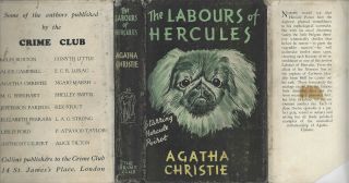 Agatha Christie - The Labours Of Hercules - Rare Uk 1st 1947 W/dj