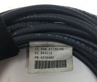 IBM 4236482 Twinax Coaxial Network Cable Rare Orginal IBM Computer Cable 3
