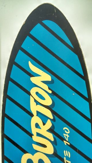 Burton Elite 140 Snowboard vintage 1987 RARE 2