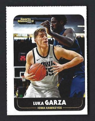 2020 Sports Illustrated For Kids Si Luke Garza Rc 1st Rookie Iowa Rare