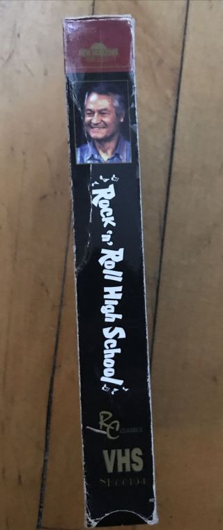 Rock ' n ' Roll High School VHS Rare Cult Comedy Ramones PJ Soles Horizons Htf 3