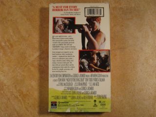 NIGHT OF THE LIVING DEAD GEORGE ROMERO VHS THEATRICAL 1ST EDITION 1990 RCA/COL 2