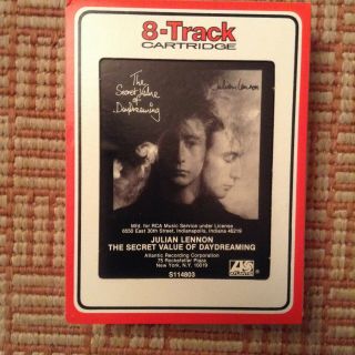 Julian Lennon - Secret Value Of Daydreaming - Rare 1986 8 Track - W/sleeve