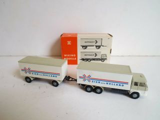 Rare Wiking 44 Artic Truck And Trailer Unit Ho/oo Scale Boxed (ho4)