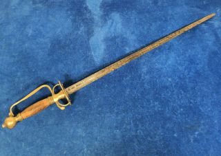 Very Rare American Revolutionary War Era Small Sword 677