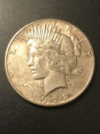 Rare 1928 P Peace Dollar