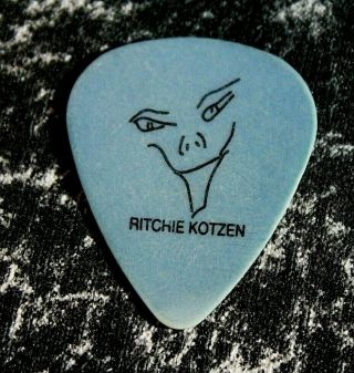Richie Kotzen // Vintage Tour Guitar Pick // Rare Blue Poison Mr Big Winery Dogs