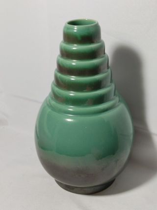Rare Vintage Roseville Pottery Futura Vase Art Deco 1924 - 28 Style 394 12 1/2 "