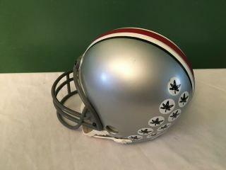 Rare Old Vintage Ohio State Buckeyes Big 10 Riddell Micro,  Mini Football Helmet