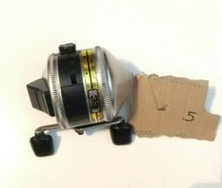 Vintage Zebco 33 Fishing Reel - Good Model - Recently Lubed And Checked