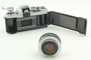 OLYMPUS M - 1 [Rare] M - SYSTEM 50mm F/1.  8 w/ HOOD STANDARD LENS KIT SLR FILM CAMERA 4