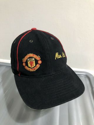 Rare Vintage Official Manchester United Cap / Umbro / Football 90s