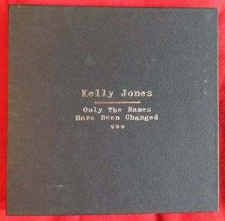 Kelly Jones - Only The Names Have Changed - Rare Cd And Dvd Book