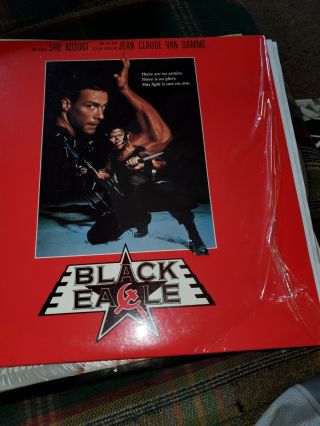 Black Eagle Laserdisc - Jean Claude Van Damme - Very Rare