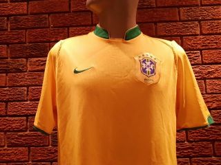 Vintage Rare Brazil Football Shirt 2006.  Size Large
