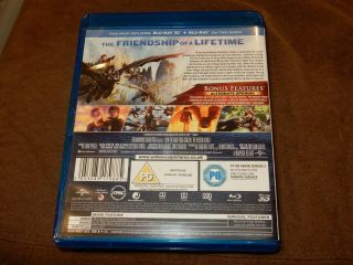 HOW TO TRAIN YOUR DRAGON: HIDDEN WORLD 3D/2D 2 - DISC BLU - RAY RARE UK IMPORT 2
