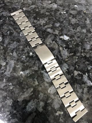 Rare Vintage Titoni Swiss Made Stainless Steel Bracelet/strap For Watch 18mm