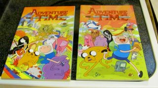Rare Guc " Adventure Time North Vol 1 & 2 Kaboom Comic Book
