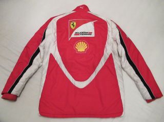 Ferrari F1 PUMA team issue winter jacket sz XL 2011 VERY RARE Alonso Massa 2