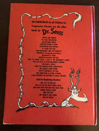 If I Ran The Zoo by Dr.  Seuss,  1950 1st Ed.  HC Rare Childrens Book (CB) 2