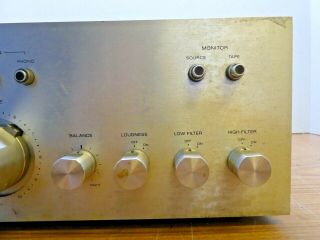 Vintage Rare Sony TA - F3A Intergrated Stereo Amplifier &. 4