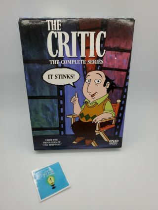The Critic Complete Series Animated Tv Dvd Set 1994 Rare Oop Jon Lovitz