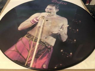 Queen Freddie Mercury Brian May Rare Limited Edition 12” Picture Disc
