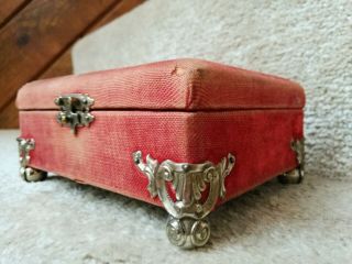 Antique Vintage Box Case For Pocket Watch Jewelry Pendant