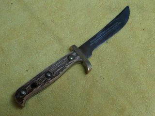 RARE - PUMA - Trapper ' s Companion 6385 Stag Handled Knife; 1969; Seath 5
