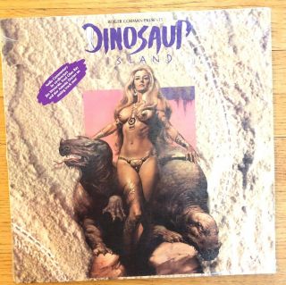Roger Corman Presents 1994 Dinosaur Island Rare Laserdisc