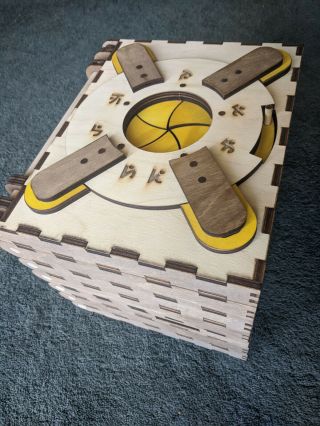 Codex Silenda Mechanical Book Of Puzzles Yellow 7 Page Kickstarter Edition Rare