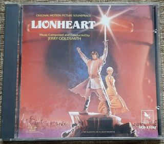 Lionheart Cd Soundtrack - Jerry Goldsmith - Varese Sarabande - Rare