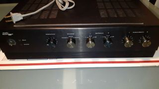 Rare Ar Acoustic Research Control Amplifier Mgc - 1e Read Listing