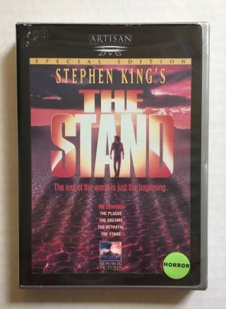 The Stand (dvd,  1994,  2 - Disc Set,  Special Edition) Rare Oop