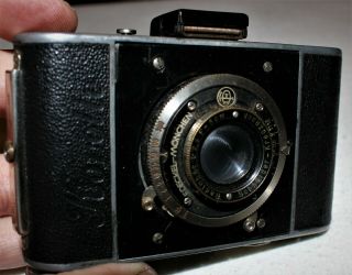 Antique Folding Camera / Korelle F Deckel Munchen / Compur / Germany