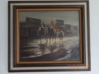 Very Rare J.  Stanford Signed Oil Painting