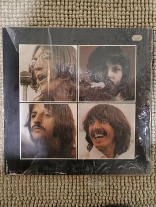 The Beatles Let It Be Box Set Canada With Booklet Rare Vinyl Record Plastic On