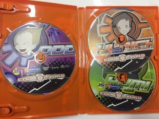 Code Lyoko Series Seasons 1 2 3 All Discs Pristine S&H RARE 2