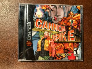 Cannon Spike Capcom Rare (sega Dreamcast,  2000) Authentic