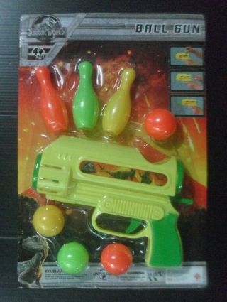 2018 Jurassic World 2 Jurassic Park Thai Boy Kid Toy Ball Gun Mega Rare
