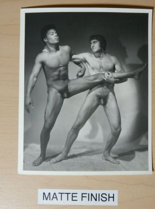 Vintage Male Nude Print,  Late 1960 