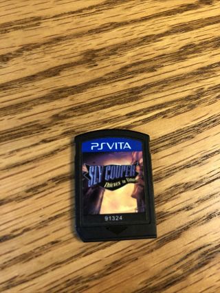 Sly Cooper Thieves In Time - Playstation Ps Vita,  Game Cartridge Only