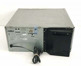 Sony CDP - M400CS Mega Storage Jukebox 400 Disc CD Player Silver Rare Belts 2