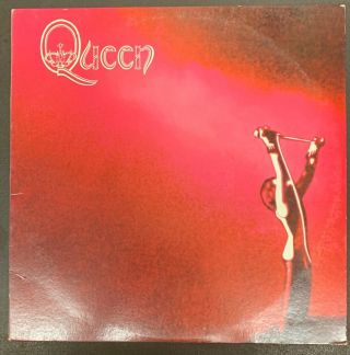Rare Us Import - Queen - Queen First Album 1973 Debut Vinyl Lp Elektra Red Cover
