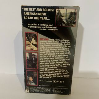 River ' s Edge VHS VCR Video Tape Movie Dennis Hopper RARE 2