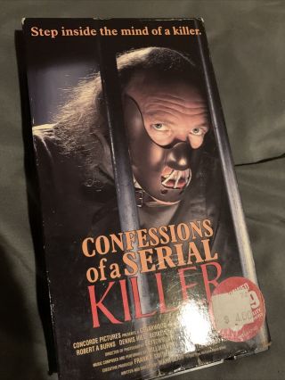 Confessions Of A Serial Killer Henry Portrait Ripoff Rare Horror Gore Oop Vhs
