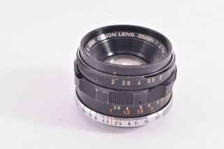 CANON 35mm/F2 Leica 39mm LMT screw mount Rare 21710 2