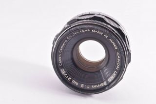 CANON 35mm/F2 Leica 39mm LMT screw mount Rare 21710 5