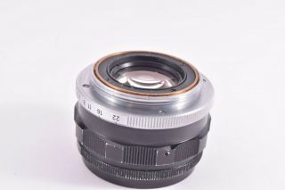CANON 35mm/F2 Leica 39mm LMT screw mount Rare 21710 6